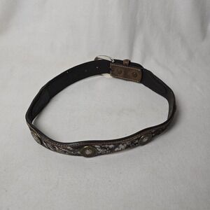 Kids Nocona Belt 24" Genuine Leather Camo 12‎ Guage Shell Concho N44182222